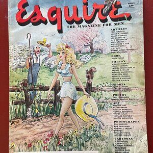 ESQUIRE ~ The Magazie for Men ~ April, 1948